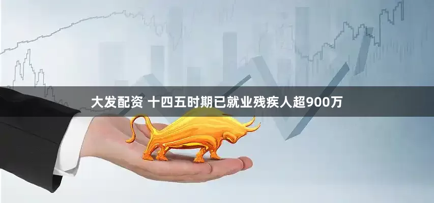 大发配资 十四五时期已就业残疾人超900万